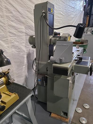 Used Mitsui High-Tec MHT 6 x 12 Precision Surface Grinder 200MH DRO Vari-speed Electric Chuck LOADED!