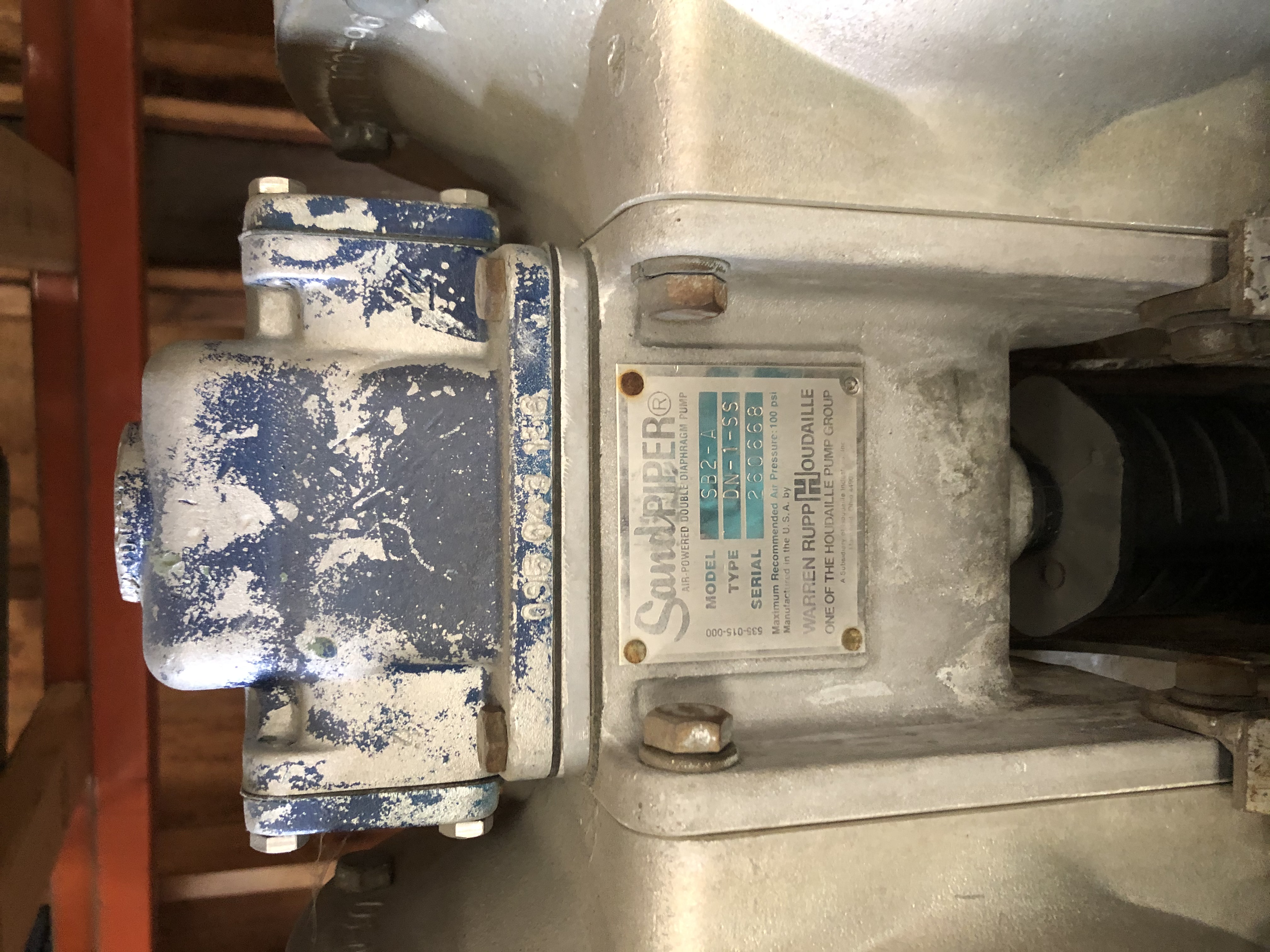 Used SANDPIPER SB2-A DIAPHRAGM PUMP