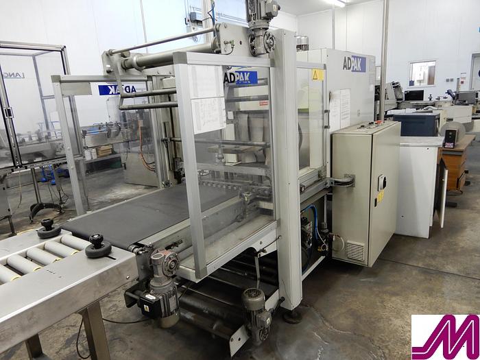 Used 2006 ADPAK  Uniblock Type 712NFS Shrink Wrapper & Heat Tunnel