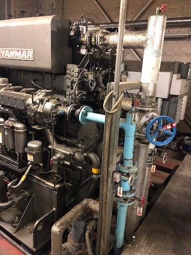 Used Yanmar 6N21AL-EN generator sets x 2 units
