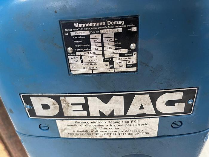 Usato GRU A BANDIERA DEMAG