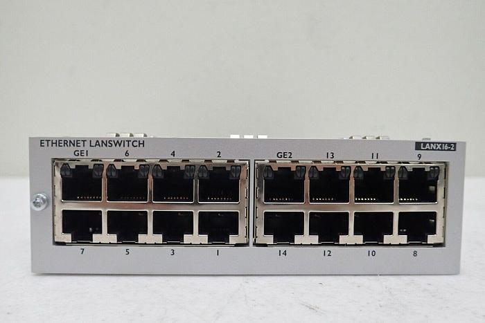 Used ALCATEL-LUCENT OmniPCX LANX16-2 ETHERNET LANSWITCH Card 3EH73054AB