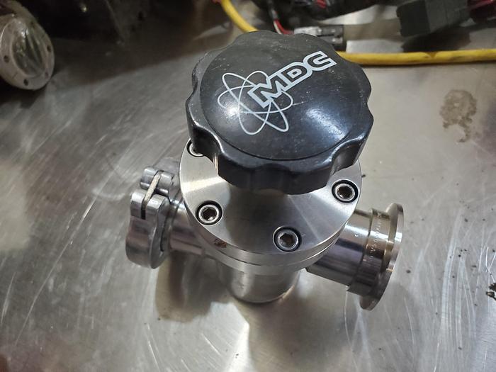 Used MDC KIV-150-P-51892PC INLINE VACUUM VALVE (X2)