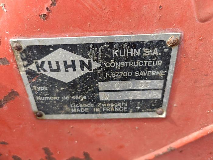 Usato Falciatrice KUHN GMD 55