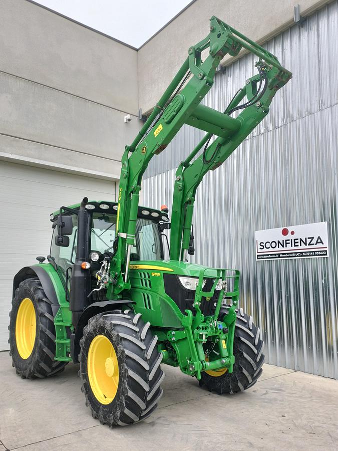Usato JOHN DEERE 6130R + CARICATORE 643R