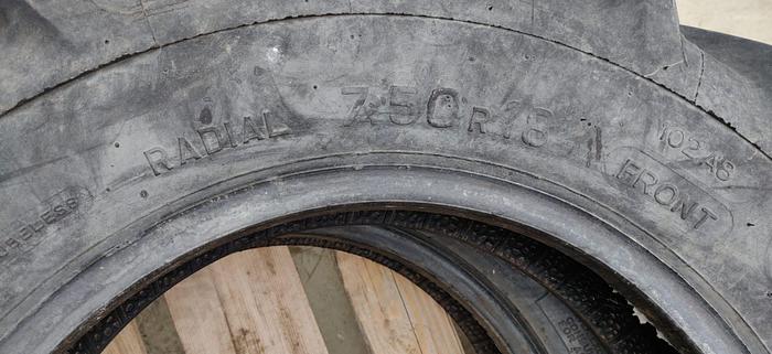Usato 2 Gomme Kleber 7.50R18