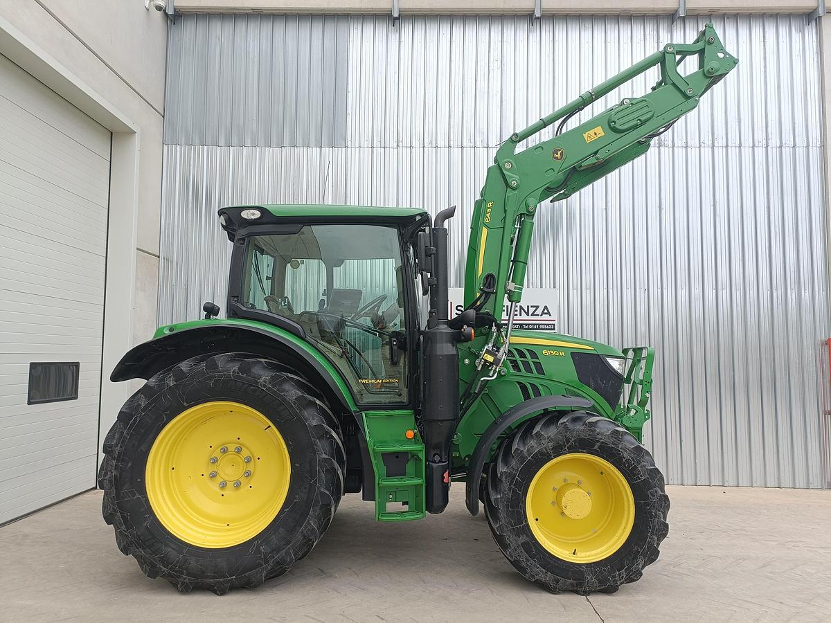 Usato JOHN DEERE 6130R + CARICATORE 643R
