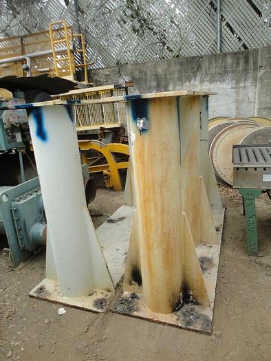 Used Mixer, V-Type, 100 CF, 316 S/st, PK, 15 HP, #S741446