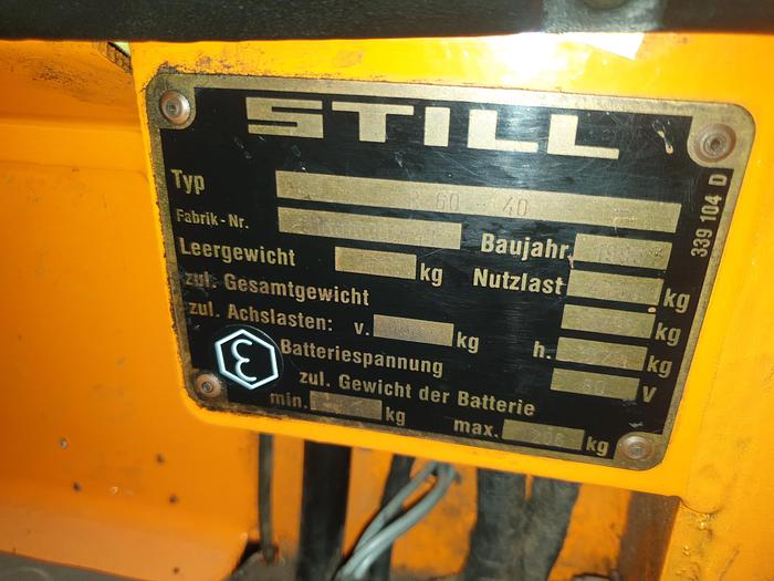 Gebraucht Gabelstapler Still R 60-40