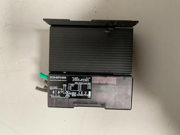 Used Watlow DC20-60F0-0000 Solid State Power Control