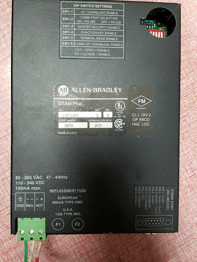 Used Allen-Bradley 2707-L8P2 Series B Rev B Industrial Control System - UPS RED