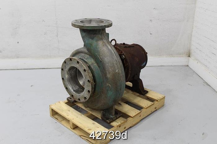 Used Goulds 3175 8x10x14 Pump, Stainless Steel Casing #42739
