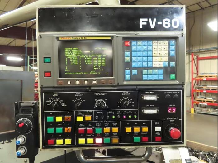 Used 1997 KAO Fong Femco FV-60 CNC Vertical Machining Center