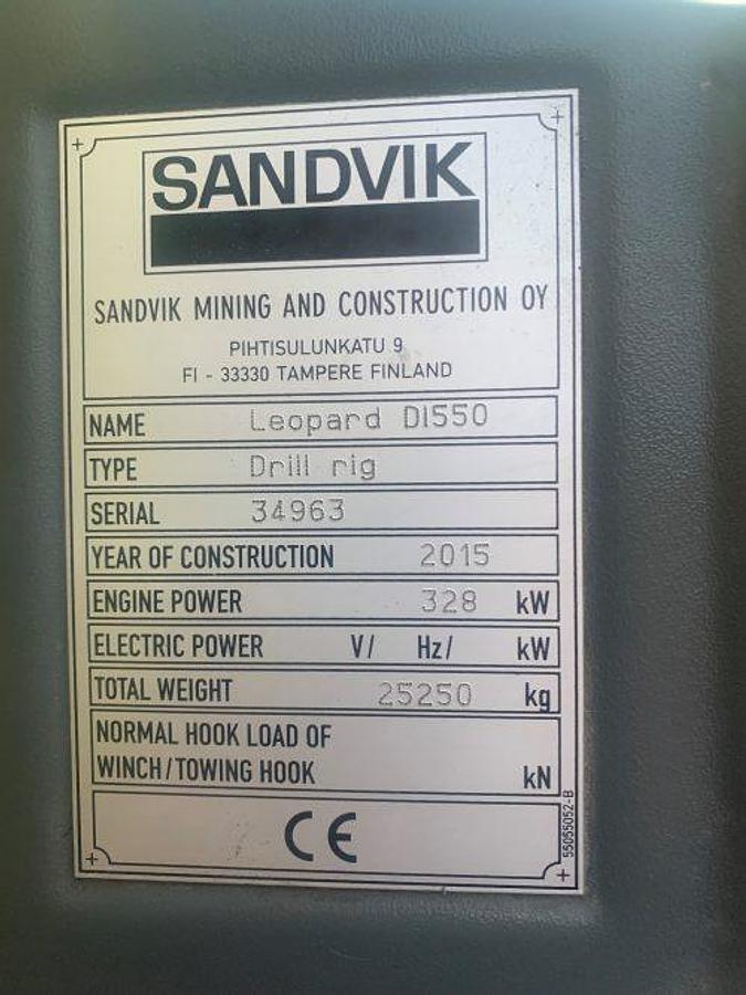 Used Sandvik Di550