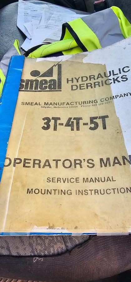 Used Smeal Pump Hoist