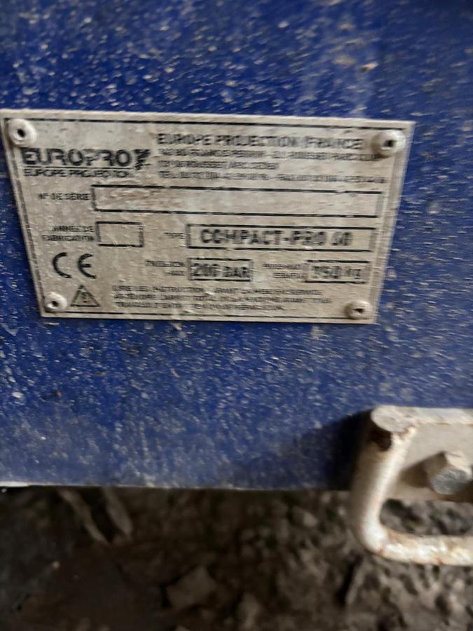 Used Euromair Grout Pump