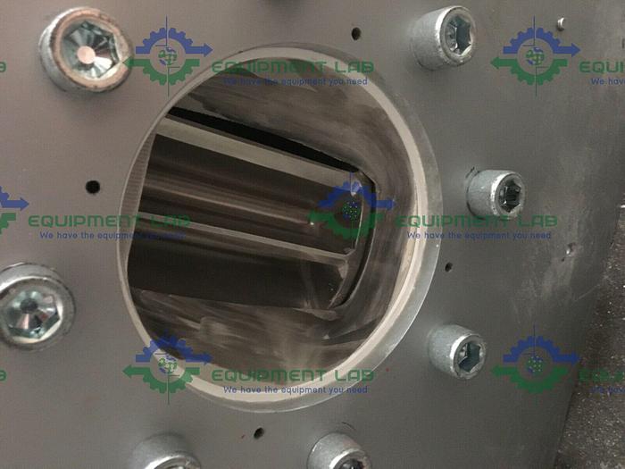 Used Industrial Powder Hopper w/ SEW-Eurodrive SAF67 AM143 Gear Reducer & 1HP Motor