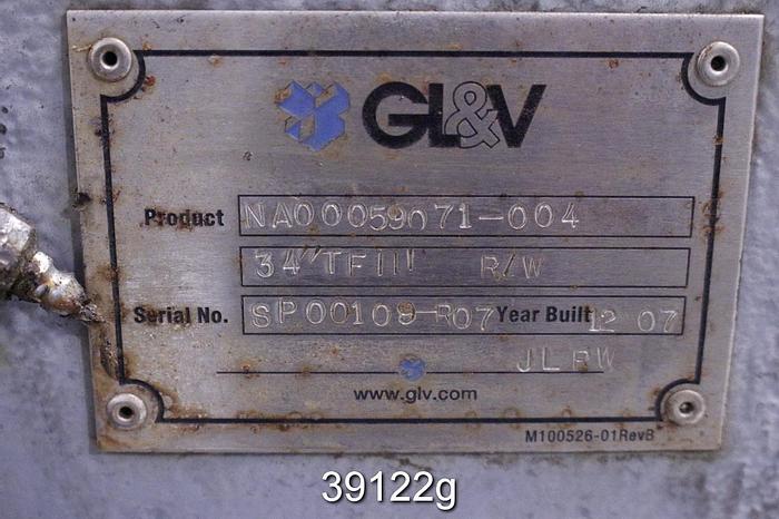 Refurbished Andritz 34TFIII Refiner, Rebuilt by GL&V in 2007 #39122