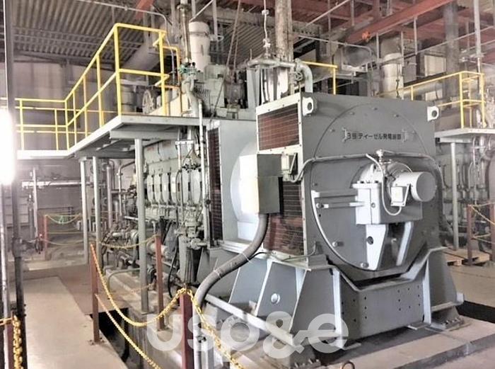 Used 1.5 MW 2001 Used Daihatsu 6DK28 Diesel Generator Sets