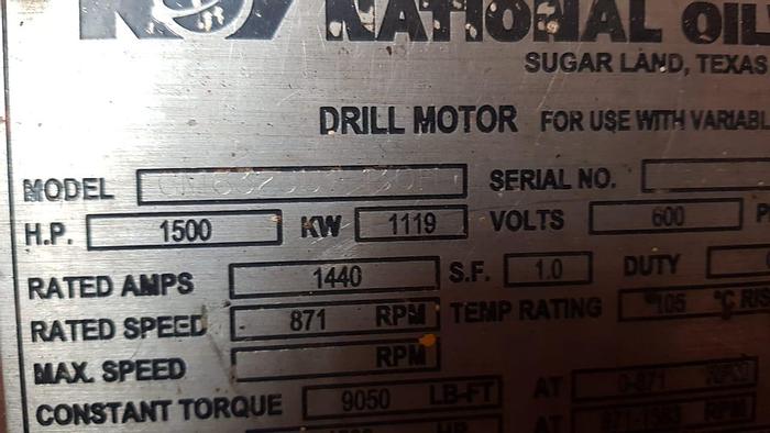 Used National Oilwell Varco NOV ADS-30Q Drawworks with 4 x 1150 HP motors