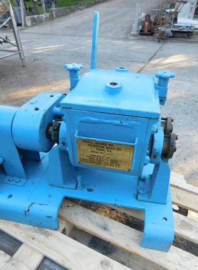 Used 3 QUART TELEDYNE READCO DOUBLE ARM MIXER - S/S - JACKETED