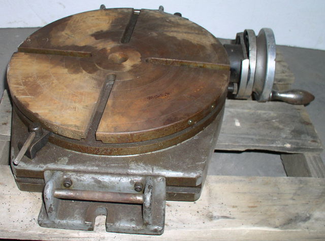 Used 15" Rotary Table Manual Type