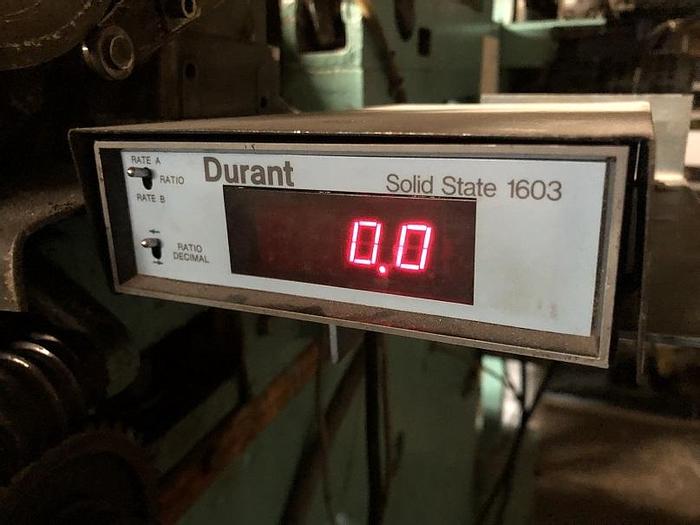 Used 60" WIDE HAMBLET SHEETER W/ 4 BACKSTANDS & DRIVE UPDATE