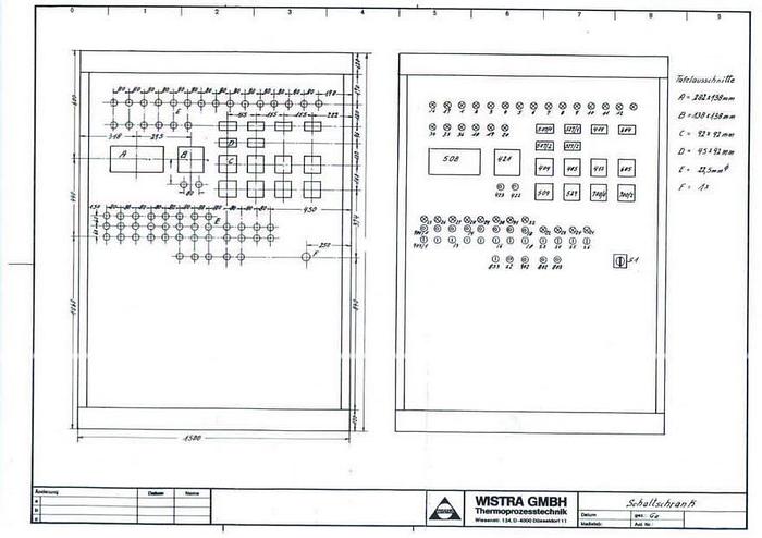 Used Gas turbo kiln WISTRA for high temperature