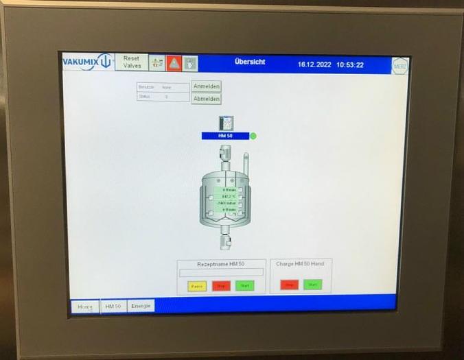 Used B 15625 D - Cream Manufacturing Plant VAKUMIX HM50