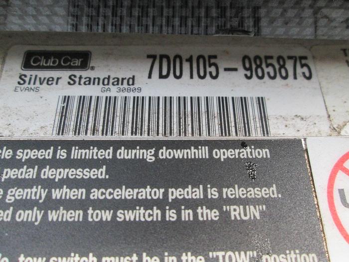 Used Club Car Golf Cart With Recent Restoration