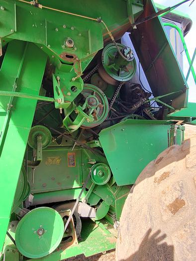 Used ** Auction ** 1996 John Deere 9500 SideHill Combine w/ 25' Header