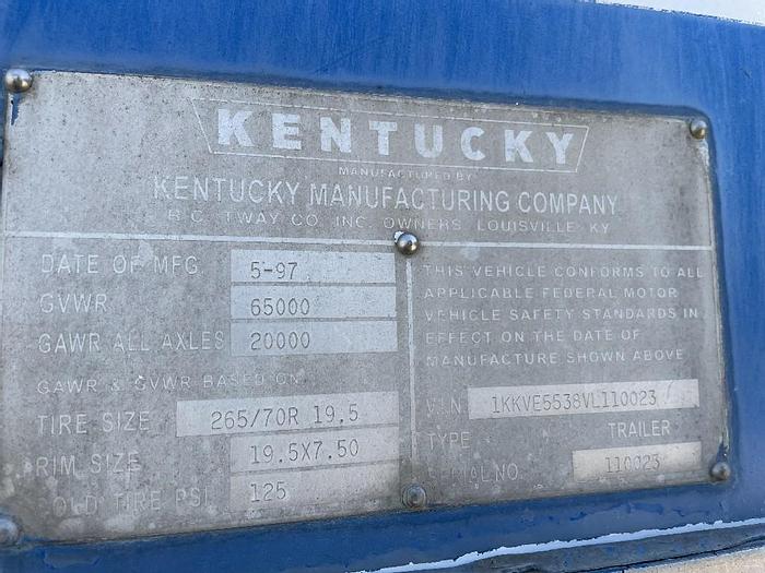 Used 1997 KENTUCKY MOVER BOX