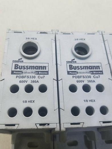 Used BUSSMANN PDBFS330 POWER DISTRIBUTION BLOCK