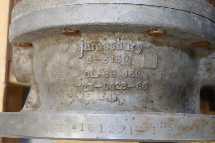 Used Jamesbury Air Operated 4"/6" Ball Valve #44183