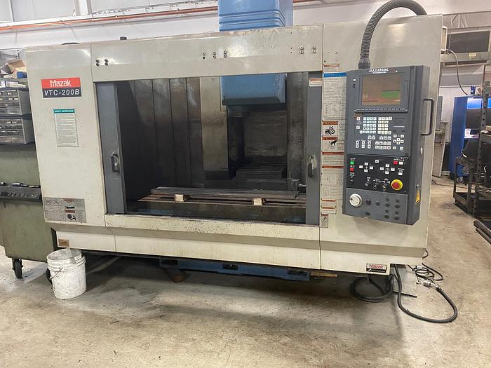 Used Mazak VTC-200B CNC Vertical Machining Center