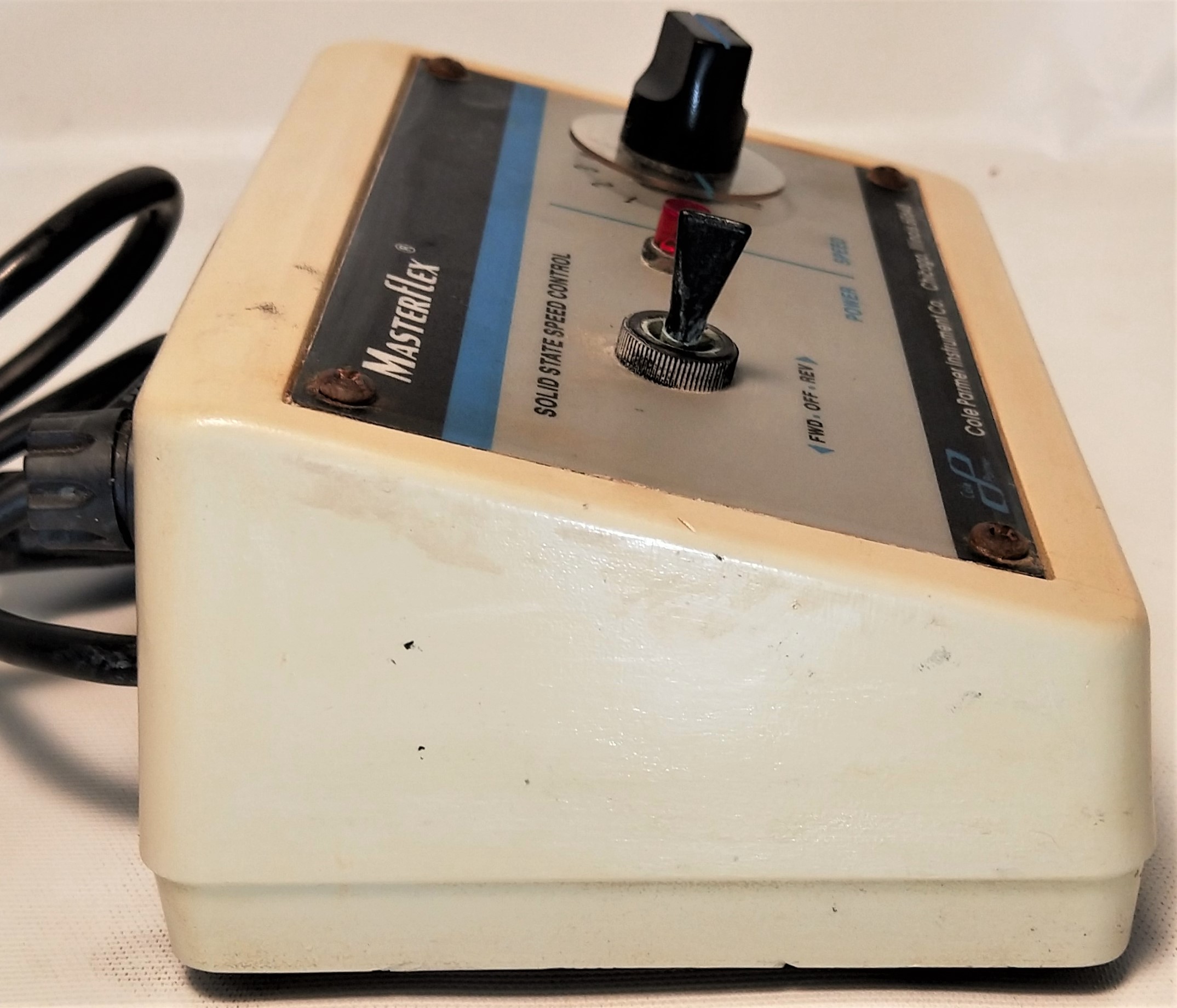 Used Cole-Parmer Masterflex 7144-05 Pump Drive with MICROPUMP 200-000 Head and Speed Control (180-3600rpm)