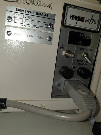 Gebraucht Siemens Elema AB Servo Ventilator 900 D Beatmungsgerät auf Trolley