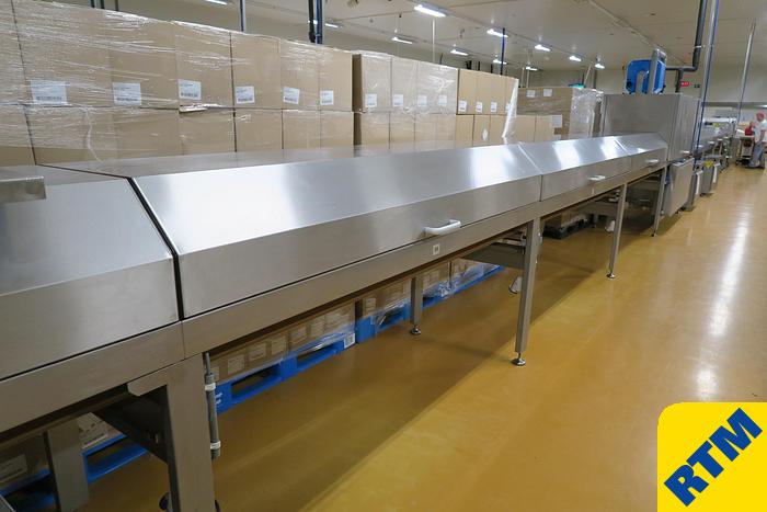 Used PRALINE DEPOSITING, EXTRUDING/FORMING & CHOCOLATE COATING LINE