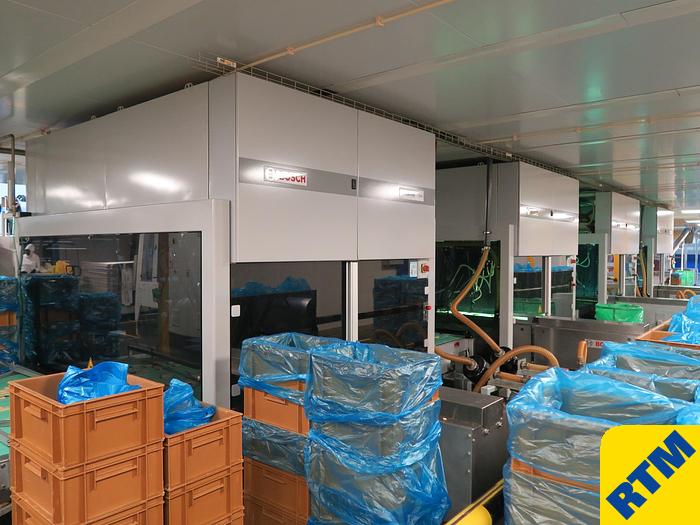 Used BISCUIT / BAR FLOWPACKING AND CARTONNING PACKING LINE