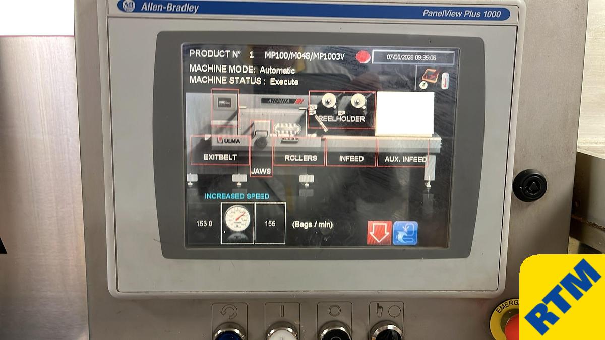 Used (2) Flowpack Wrappers