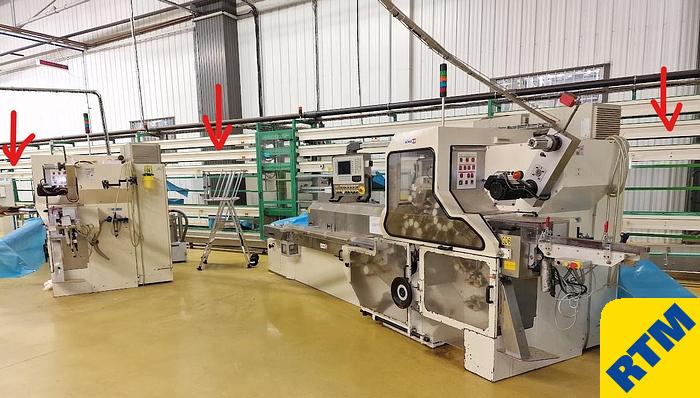 Used (2) Chocolate Bunch Foil Wrappers