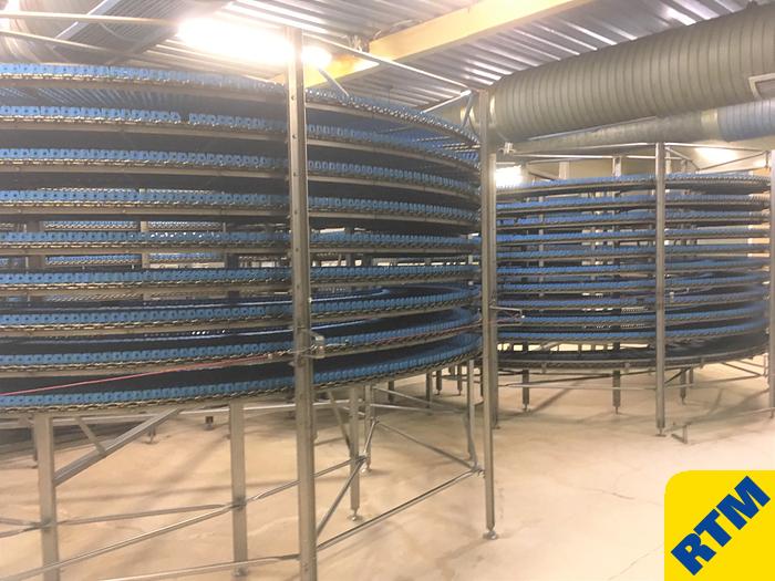 Used Croissant Production and Packing Line