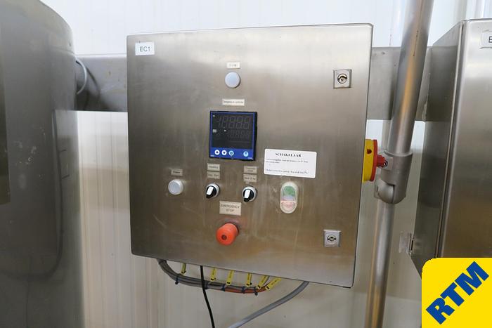 Used Chocolate Moulding Plant  - FOR SOLID BARS, AND CHOCOLATE PRALINE OR BAR SHELLS