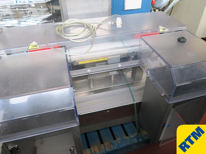 Used METAL DETECTOR AND CHECKWEIGHER COMBINATION UNIT