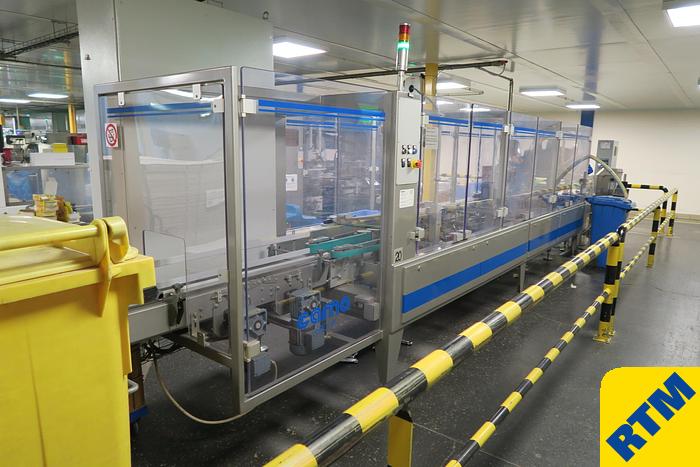 Used BISCUIT / BAR FLOWPACKING AND CARTONNING PACKING LINE