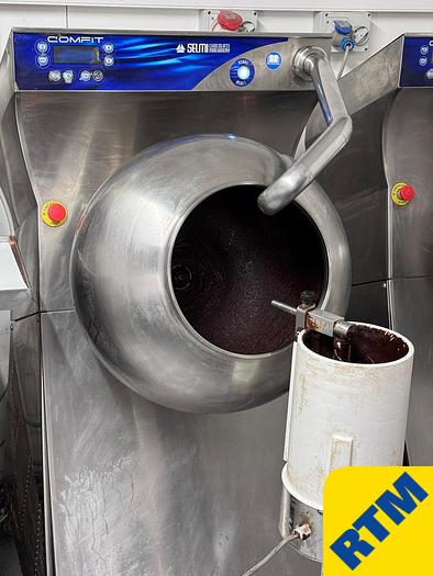 Used (2) Coating Pans