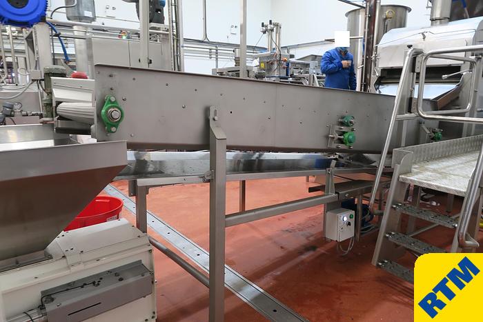 Used Snack Pellet Frying Line