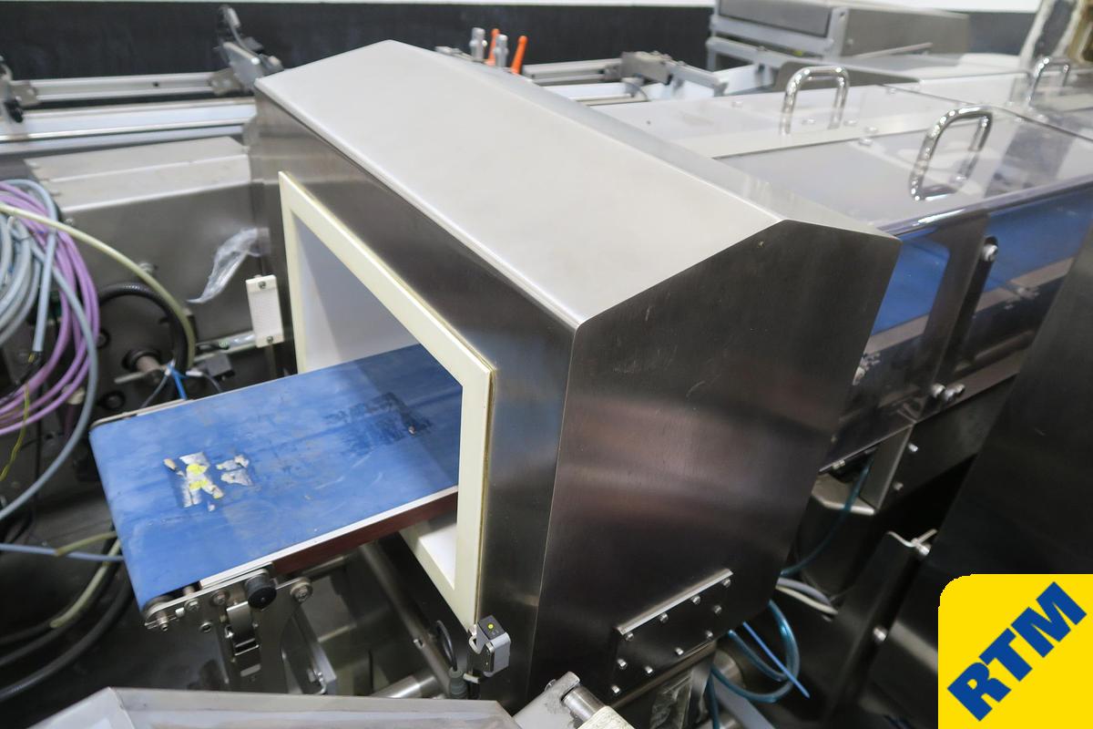 Used Combination Metal Detector-Checkweigher