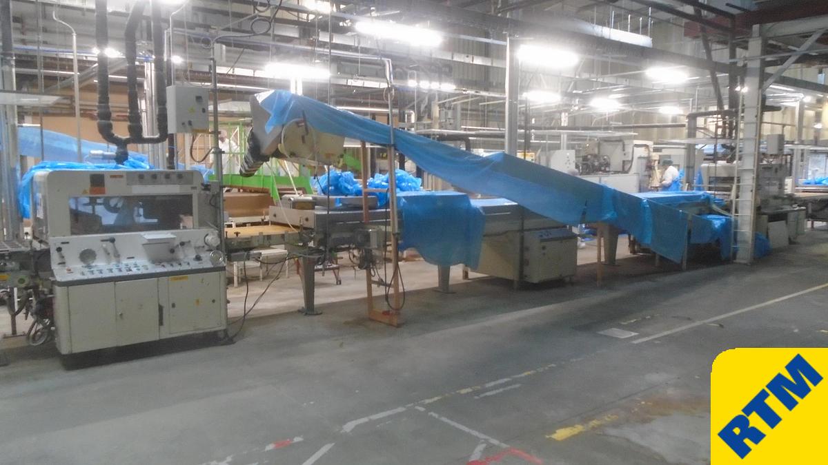 Used Chocolate Enrobing Line