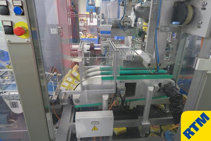 Used BISCUIT / BAR FLOWPACKING AND CARTONNING PACKING LINE
